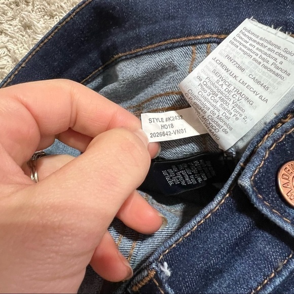 Madewell 10" High-Rise Skinny Jeans in Tarren Wash: THERMOLITE® Edition - Picture 13 of 14